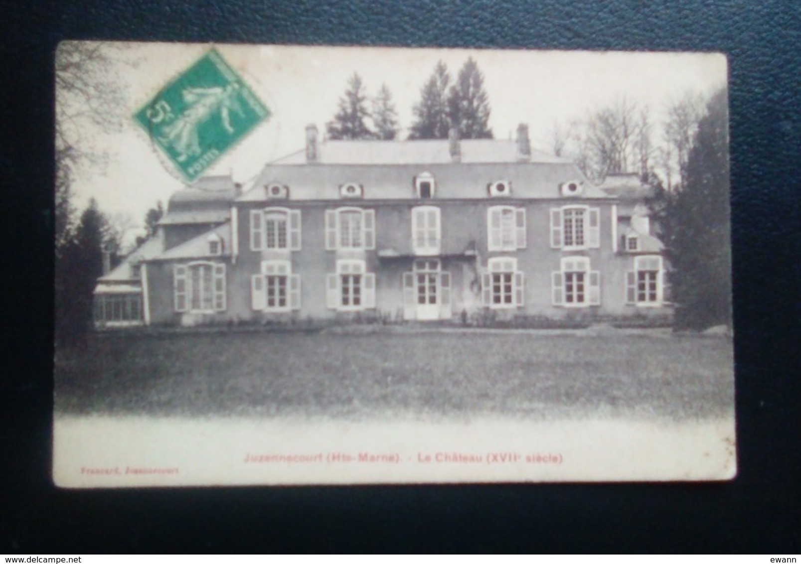 Carte Postale Ancienne - Juzennecourt - Le Château - Juzennecourt