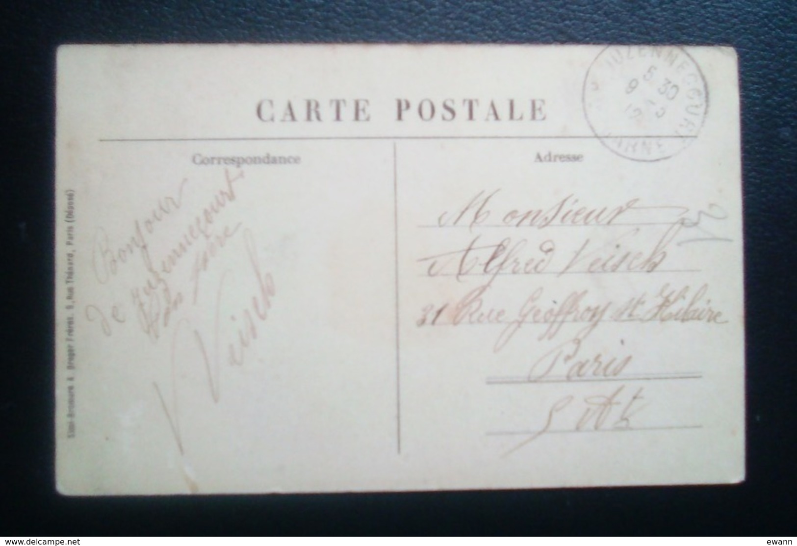 Carte Postale Ancienne - Juzennecourt - Le Château - Juzennecourt