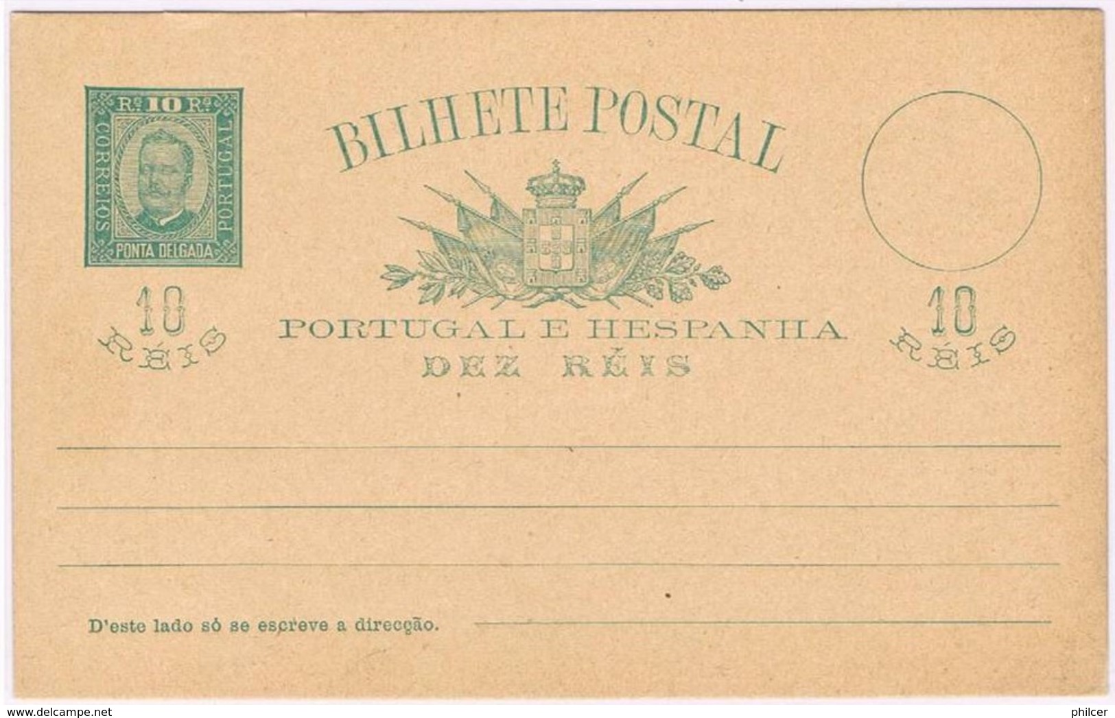 Ponta Delgada, Bilhete Postal - Ponta Delgada