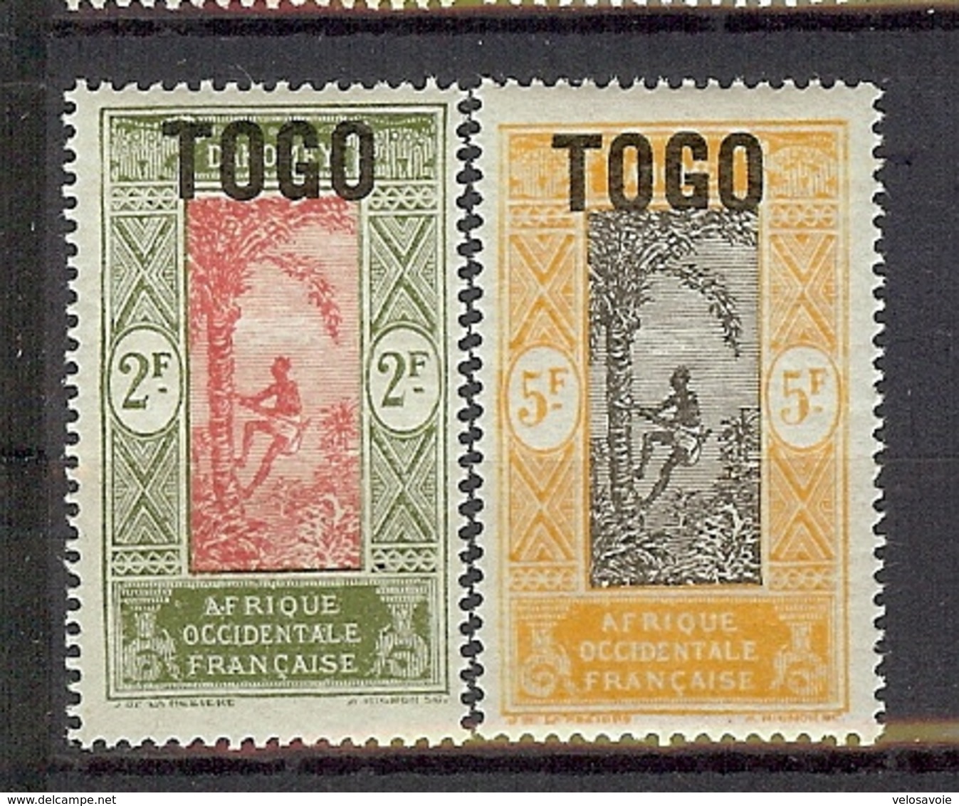 TOGO N° 101/118 * - Unused Stamps