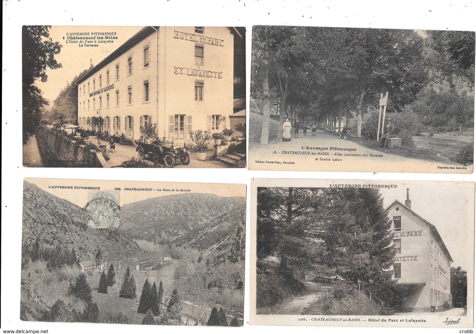 11434 - Lot De 100 CPA Du PUY DE DOME - 100 - 499 Cartes