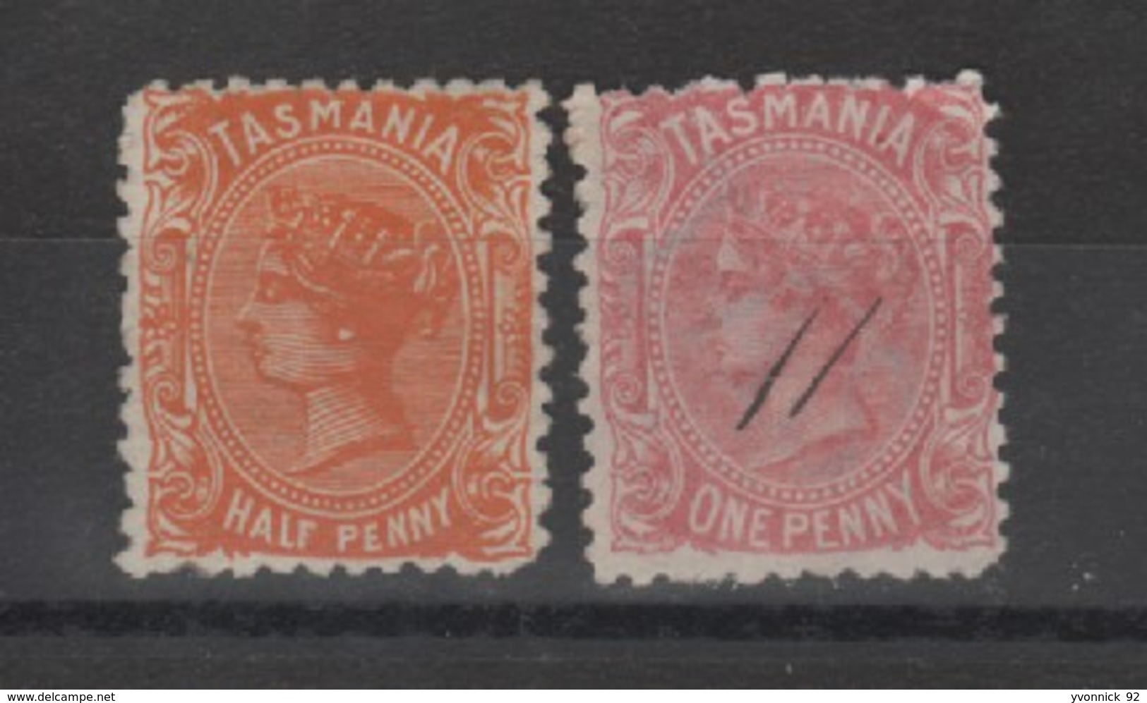 Australie _  Tasmania _1880 _  N°45/46 - Other & Unclassified