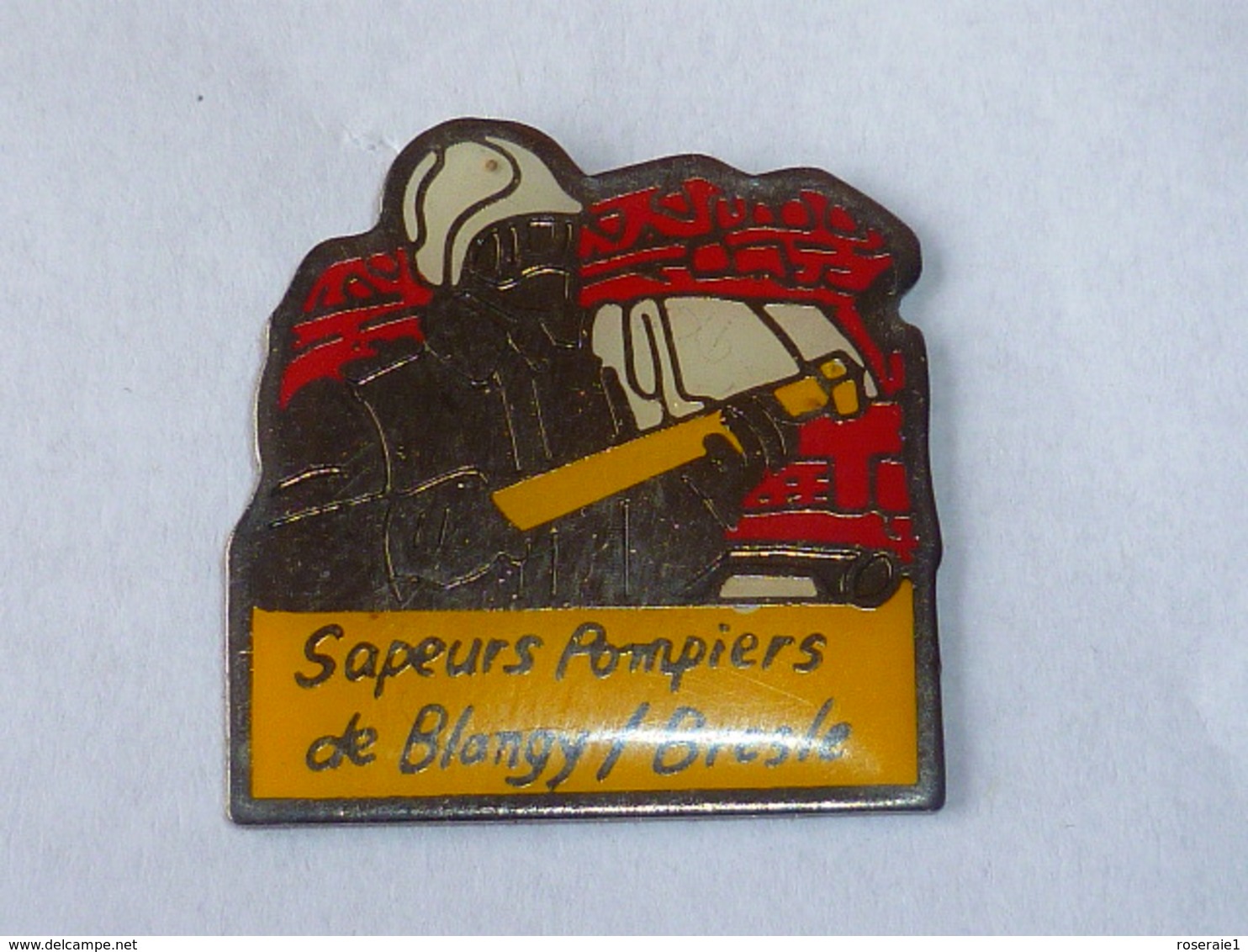 Pin's SAPEURS POMPIERS DE BLANGY SUR BRESLE - Firemen