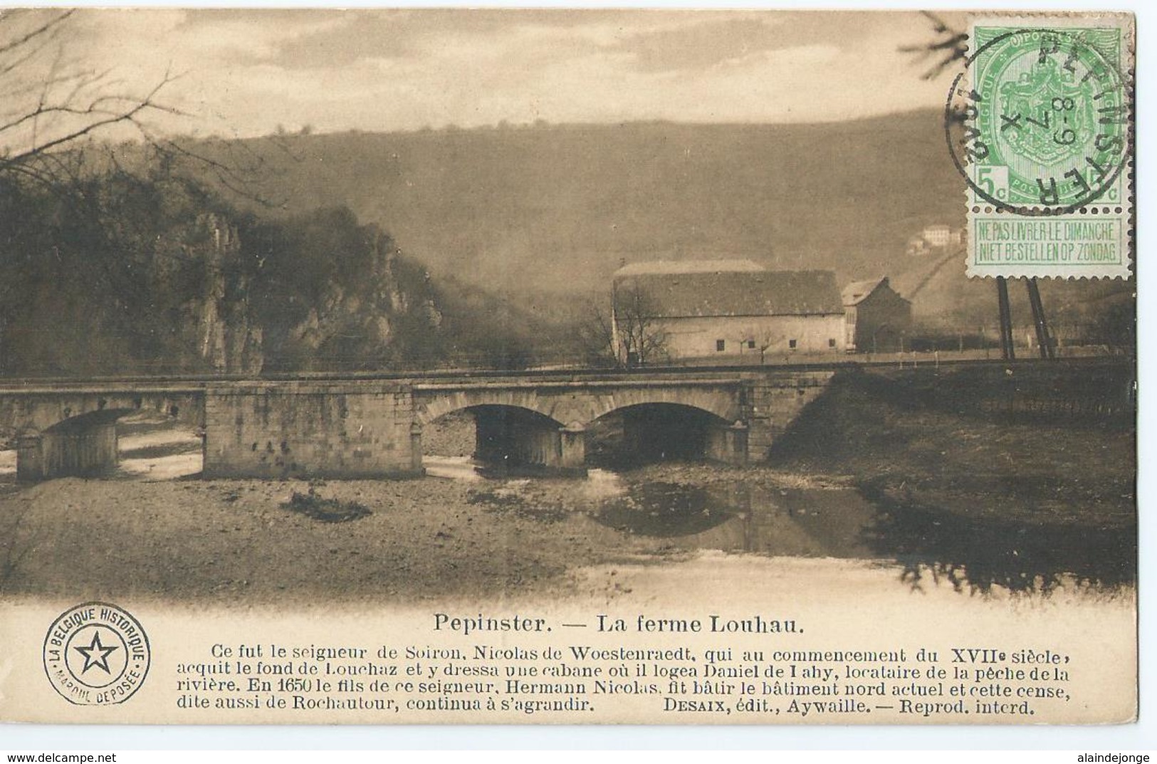 Pepinster - La Ferme Louhau - 1912 - Pepinster