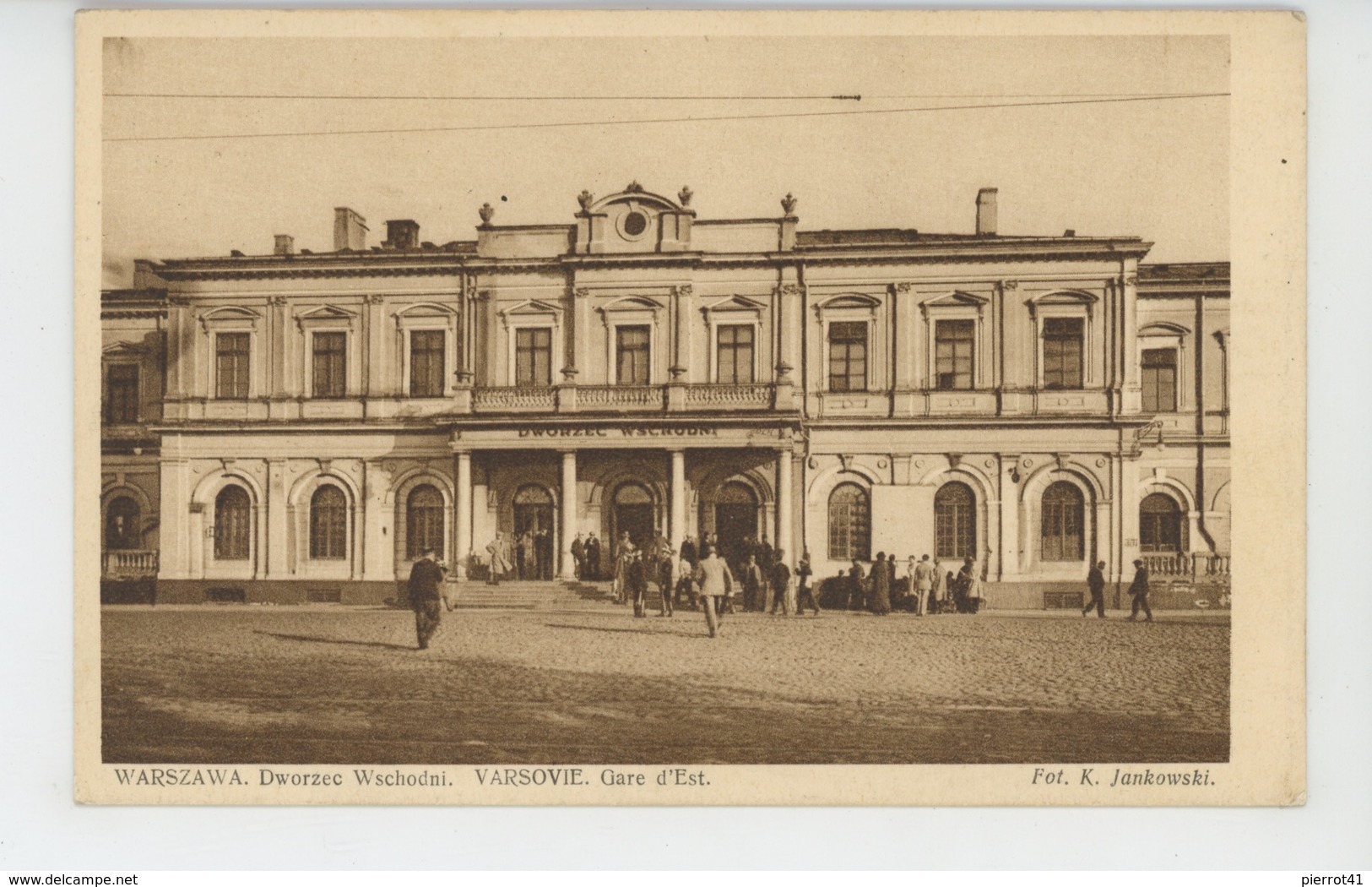 POLOGNE - POLSKA - WARSZAWA - Dworzec Wschodni - Gare De L'Est - Pologne