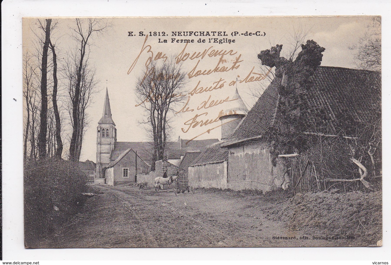 CP 62 NEUFCHATEL La Ferme De L'église - Other & Unclassified