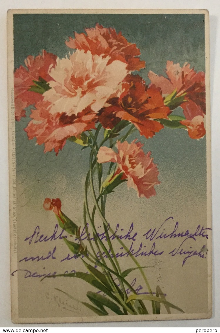 AK  CATHARINA KLEIN  SIGNED POSTCARD  1907. - Aicard