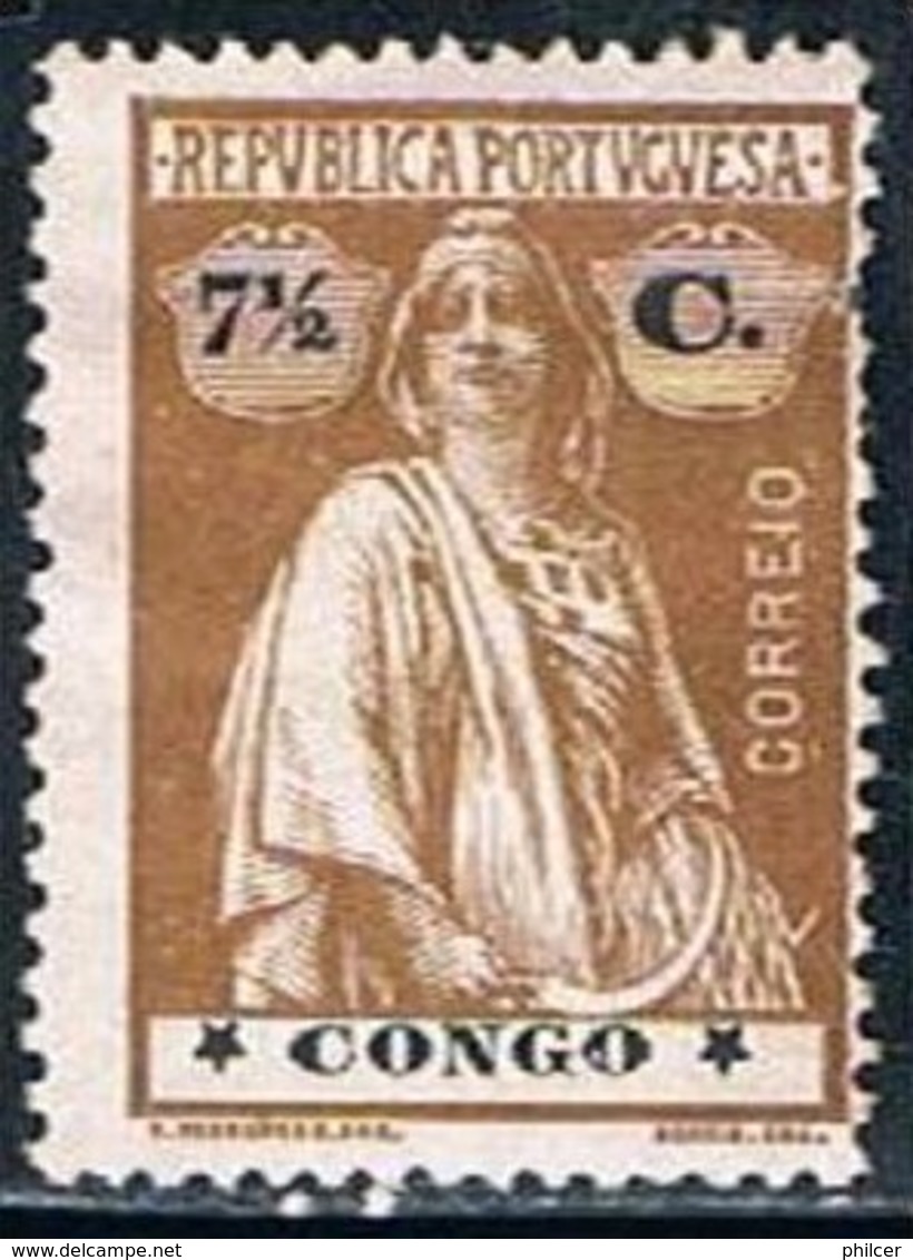 Congo, 1914, # 106 (II-II), MH - Congo Portugais