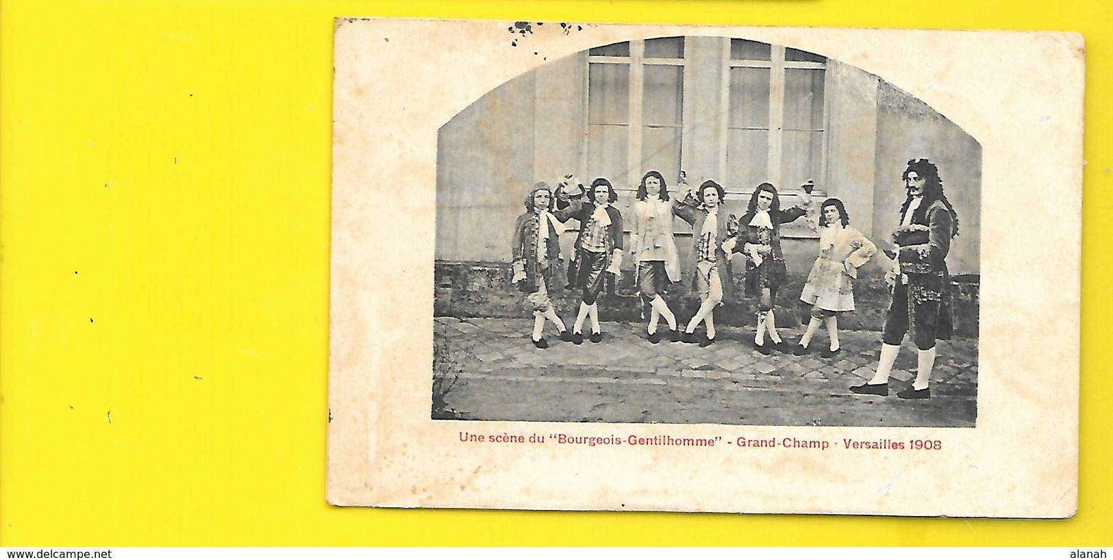 VERSAILLES Grand Champ Une Scène Du Bourgeois Gentilhomme (Breger) Yvelines (78) - Versailles