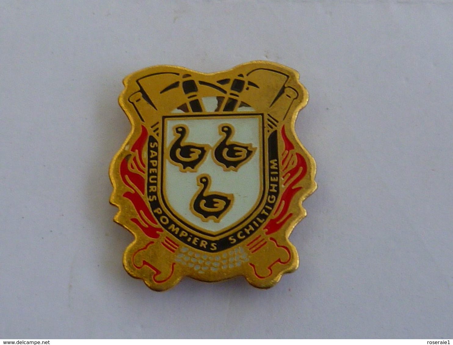 Pin's SAPEURS POMPIERS DE SCHILTIGHEIM - Firemen