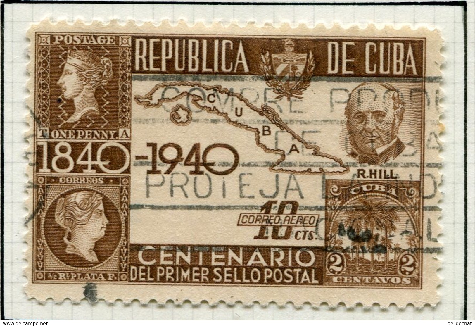 17070 CUBA Collection Vendue Par Page PA 32, 38, 51, 53 °  1940-52   TB - Poste Aérienne