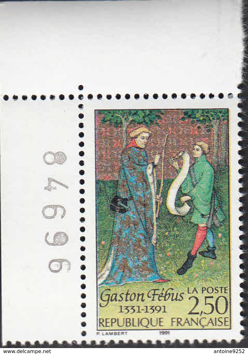 Gaston Fébus - Unused Stamps