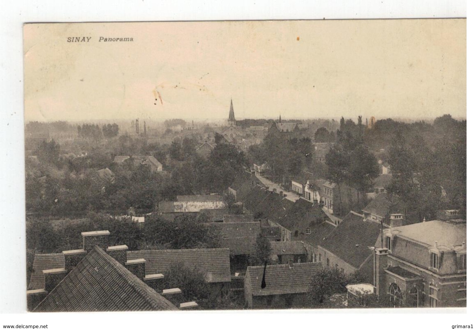 Sinaai  SINAY Panorama  1920 - Sint-Niklaas