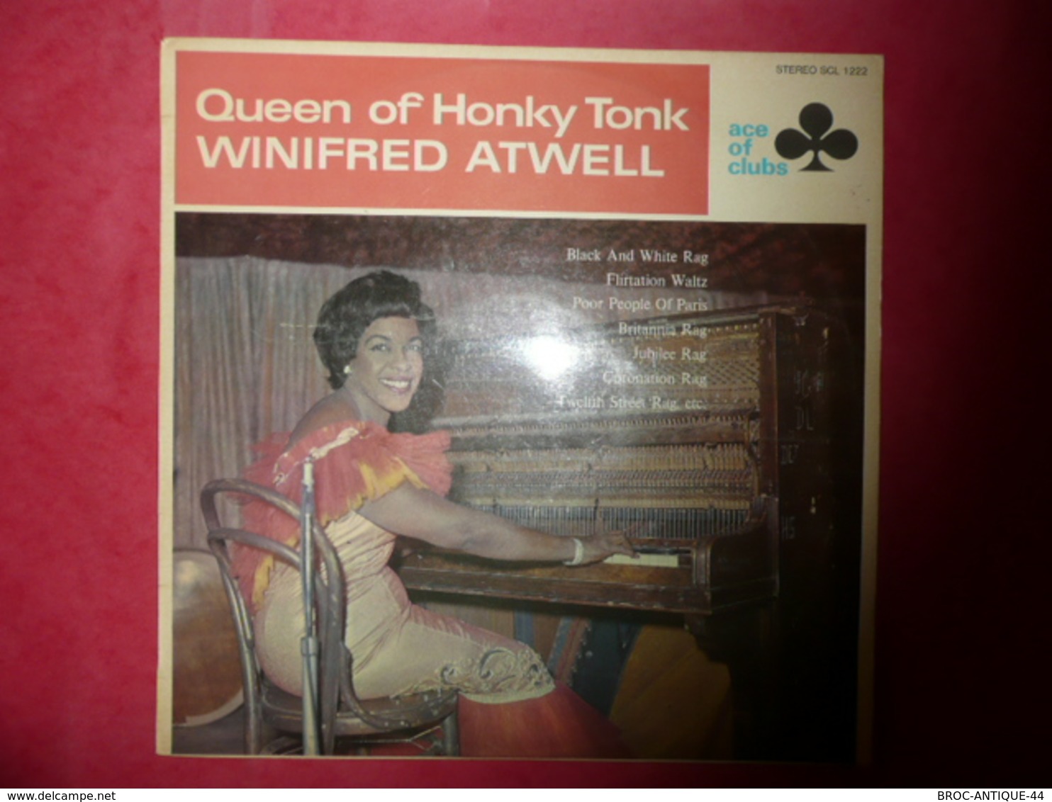 LP33 N°2282 - WINIFRED ATWELL - QUEEN OF HONKY TONK - JAZZ RAGTIME - Jazz