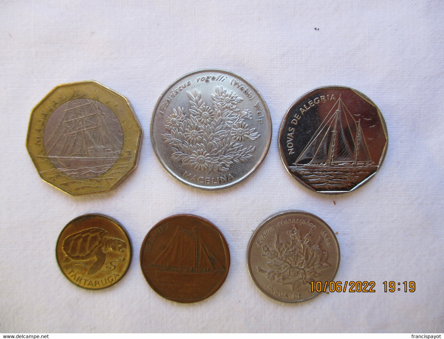 Cape Verde: Set 1, 5, 10, 20, 50, 100 Escudos 1994 - Kaapverdische Eilanden