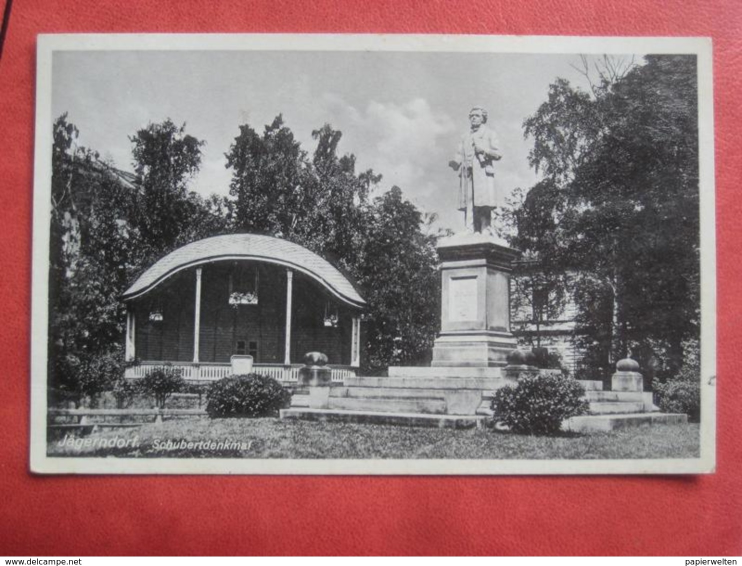 Krnov / Jägerndorf - Schubertdenkmal - Tschechische Republik