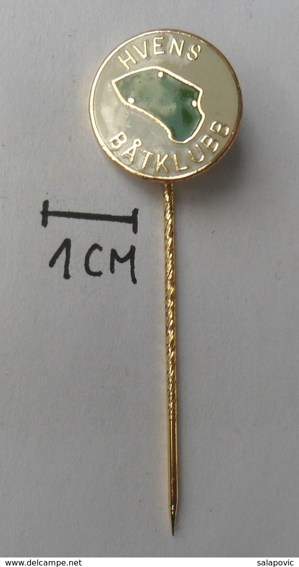 Hvens Båtklubb, SWEDEN ROWING CLUB PINS BADGES P3/9 - Rudersport