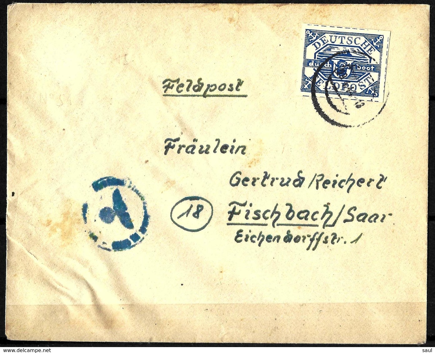 998 - GERMANY -REICH - 1942 - U-BOOT - COVER - ASSUMED FORGERY - FAUX - FAKE - FALSE - FALSCH - Altri & Non Classificati