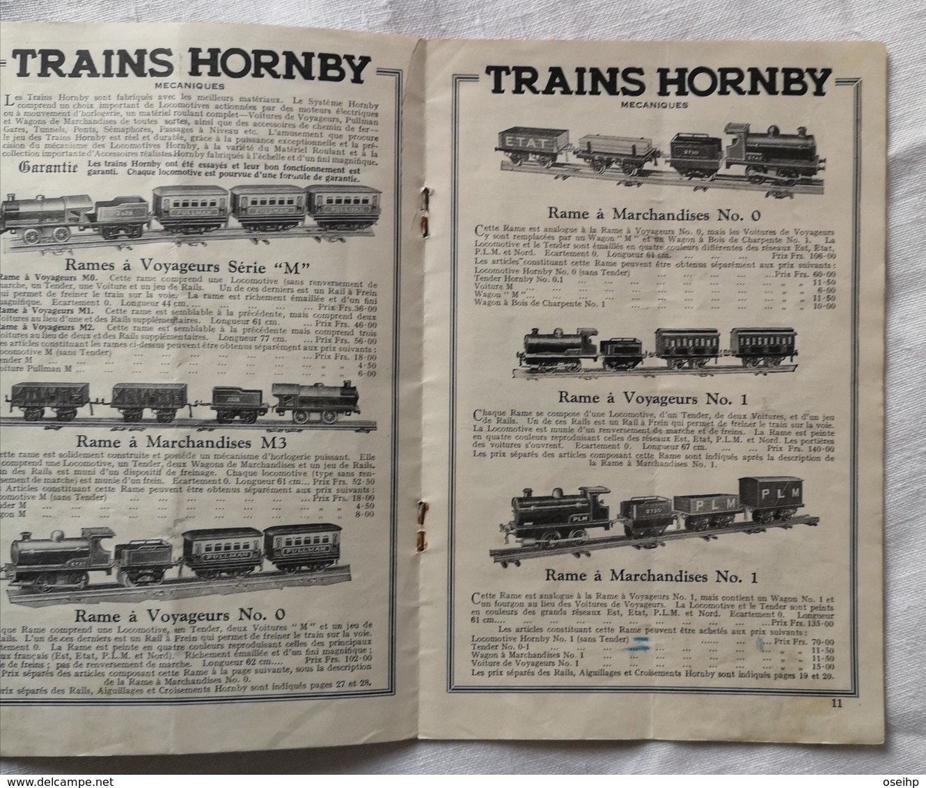 Ancien Catalogue MECCANO Trains HORNBY Train Wagon Accessoire Rails - Autres & Non Classés