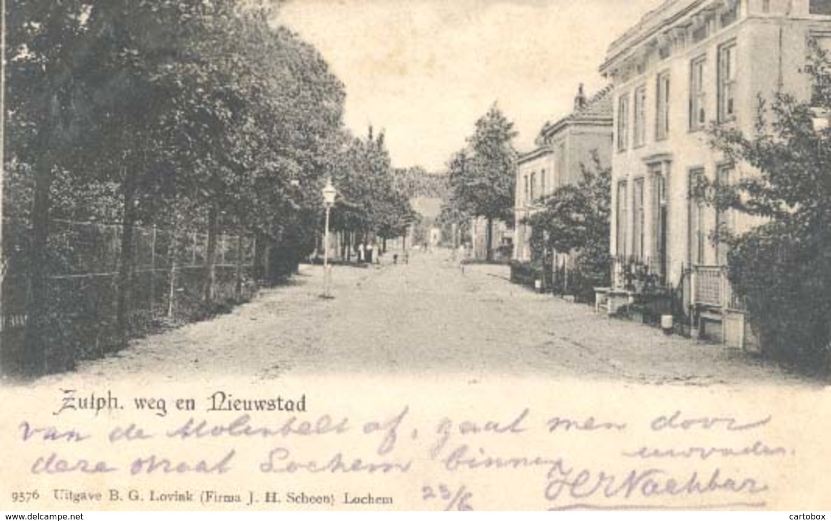 Lochem, Zutphensche Weg En Nieuwstad        (2 X Scan) - Lochem