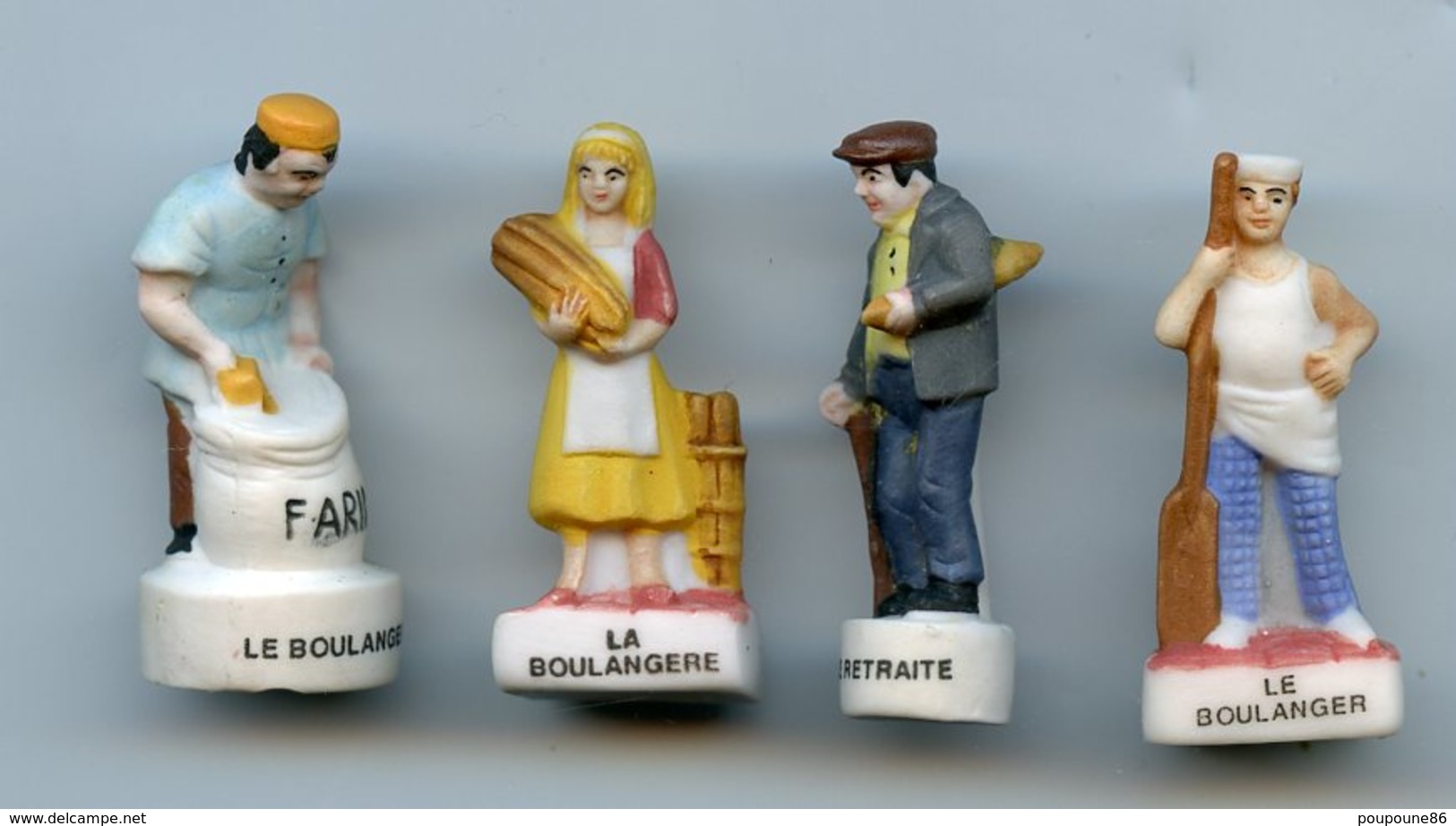 "LA BOULANGERIE 2001" - MATE -   LOT DE 4 FEVES - Sonstige & Ohne Zuordnung