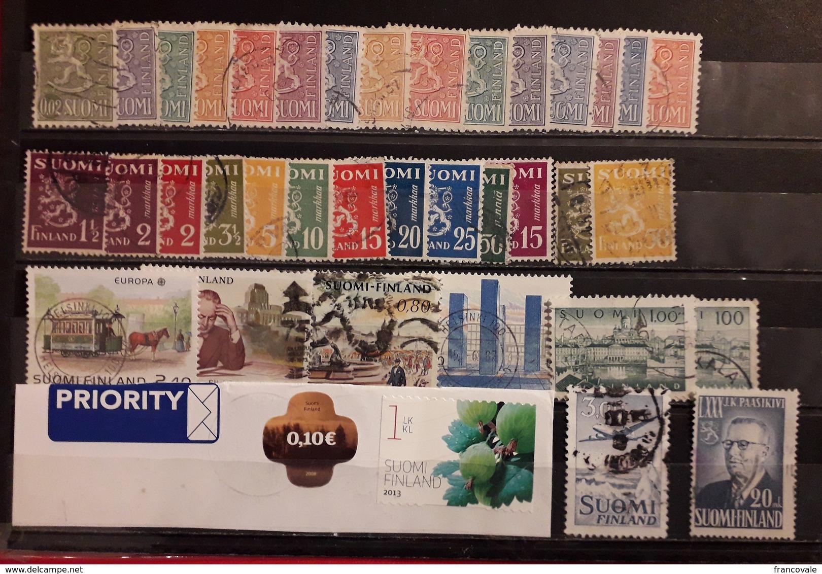 Finlandia Finland 1945 - 2013 Lot 38 Stamps Used Lions And Other - Verzamelingen