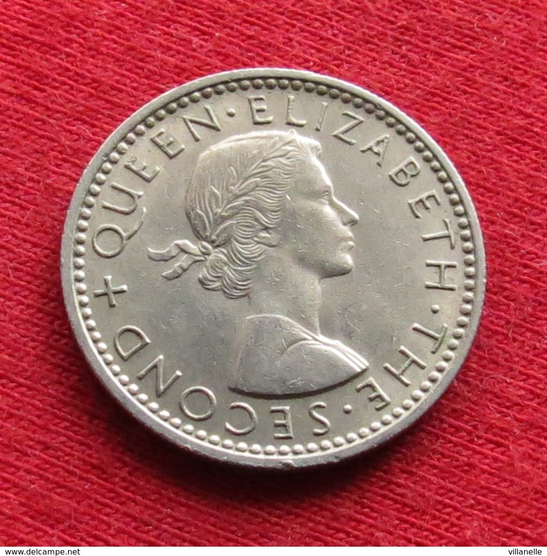 New Zealand 6 Pence 1959 KM# 26.2 Sixpence  Nova Zelandia Nuova Zelanda Nouvelle Zelande - New Zealand