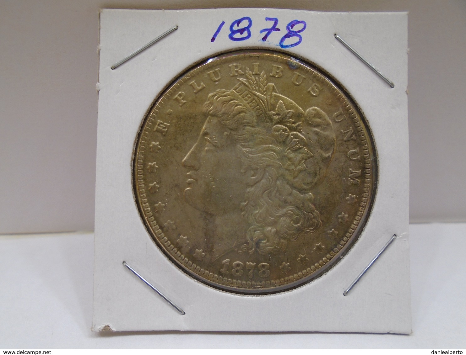 U.S.A., One Dollar 1878 ,COPY, Beautiful, AUNC, Brilliant, XF . Thank For You Visit. - Sammlungen