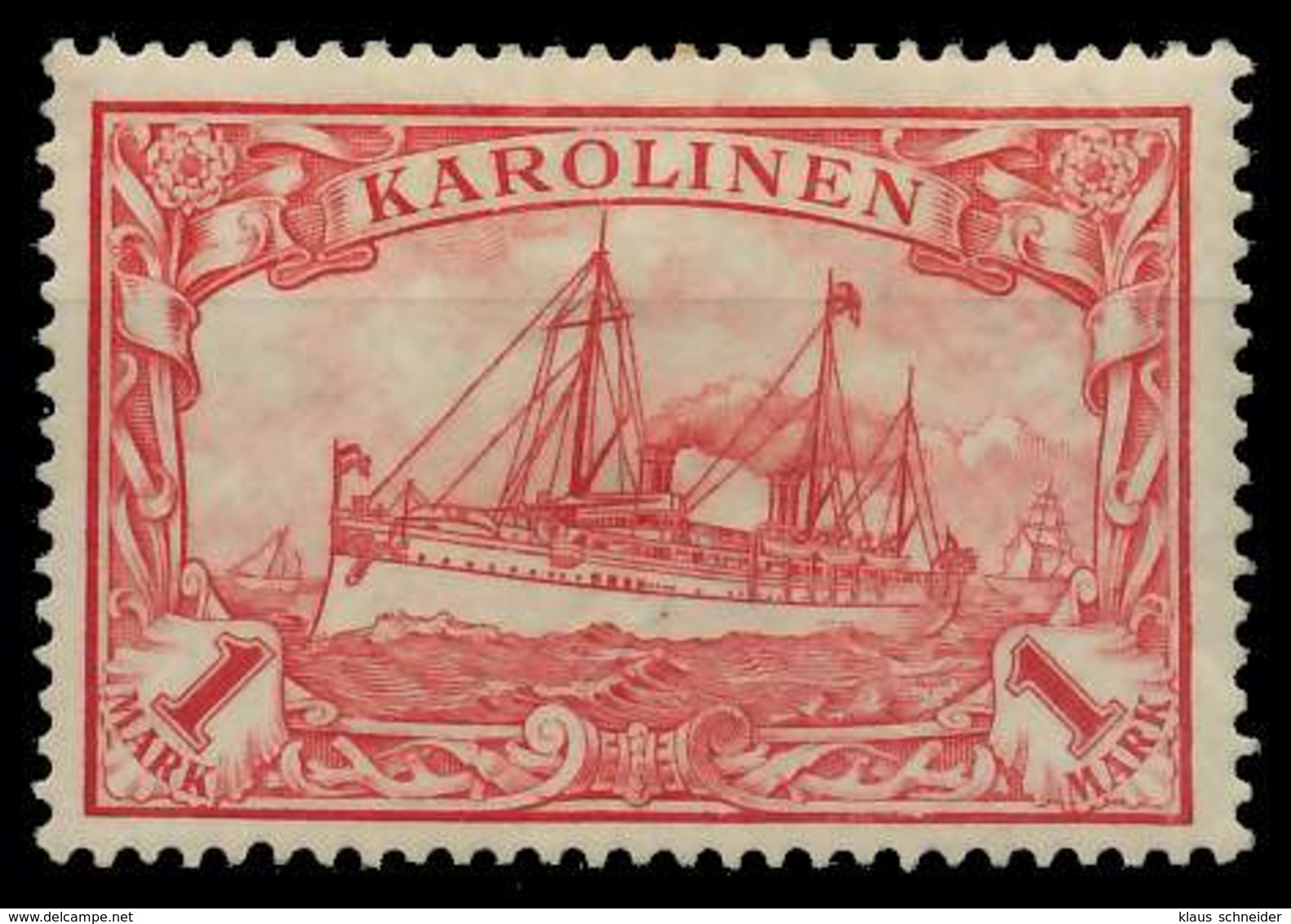 KAROLINEN (DT. KOLONIE) Nr 16 Ungebraucht X09416A - Caroline Islands