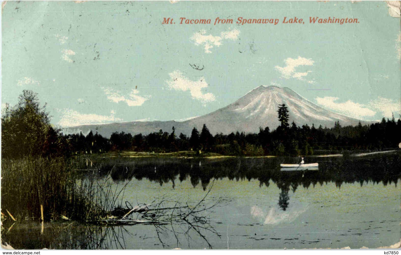 Mt. Tacoma From Spanaway Lake - Sonstige & Ohne Zuordnung