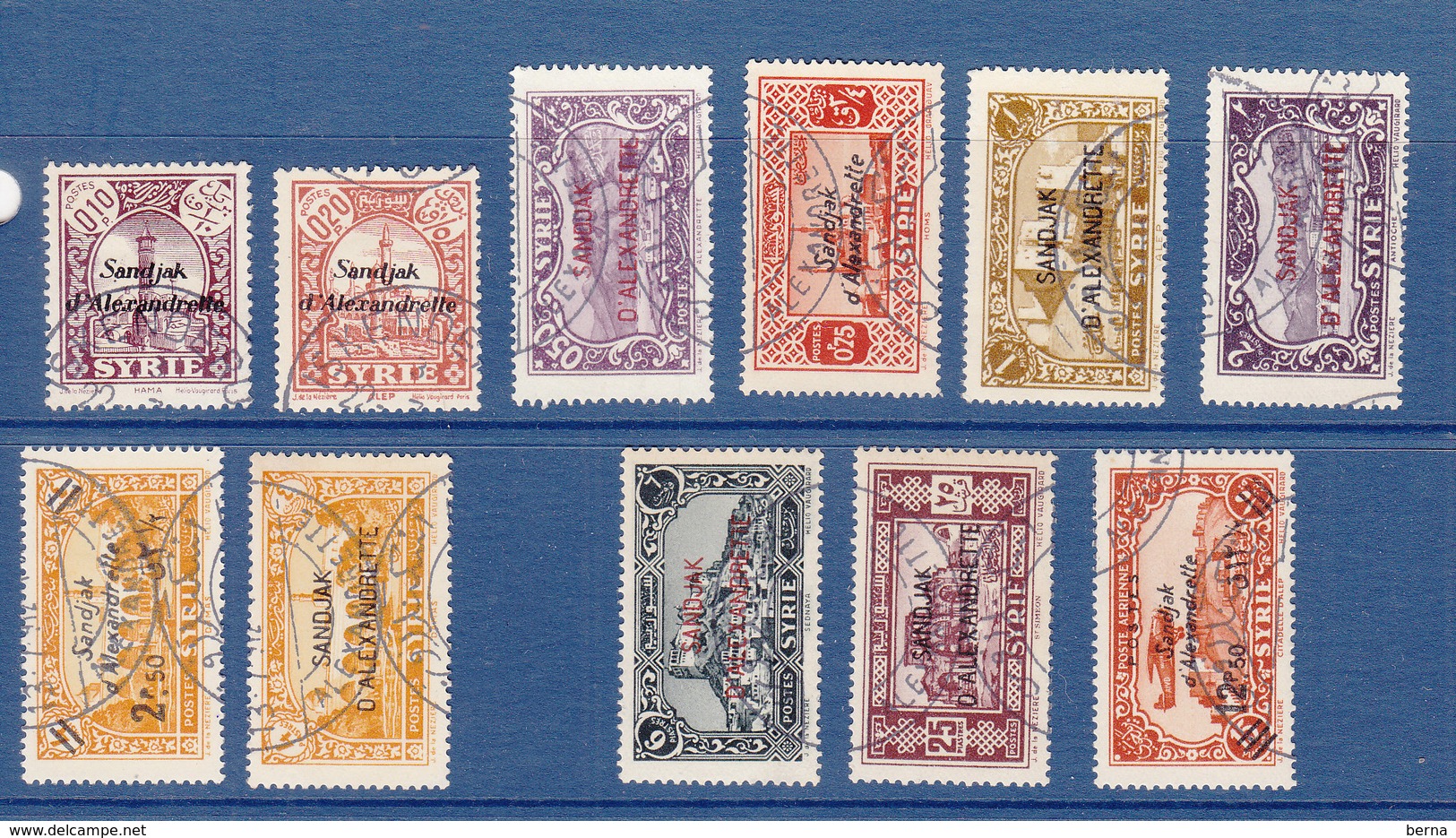 ALEXANDRETTE 1/12 SAUF 8 OBL - Used Stamps