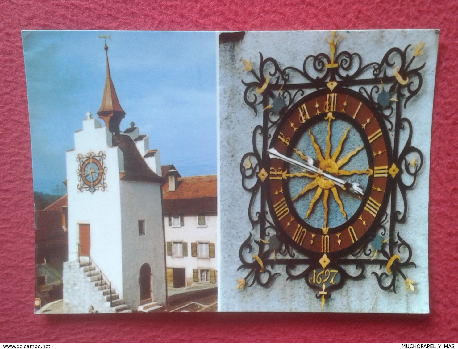 POSTAL POST CARD CARTE POSTALE SUIZA SUISSE SCHWEIZ SVIZZERA COURRENDLIN LA CHAPELLE SWITZERLAND VER FOTO/S............. - Courrendlin