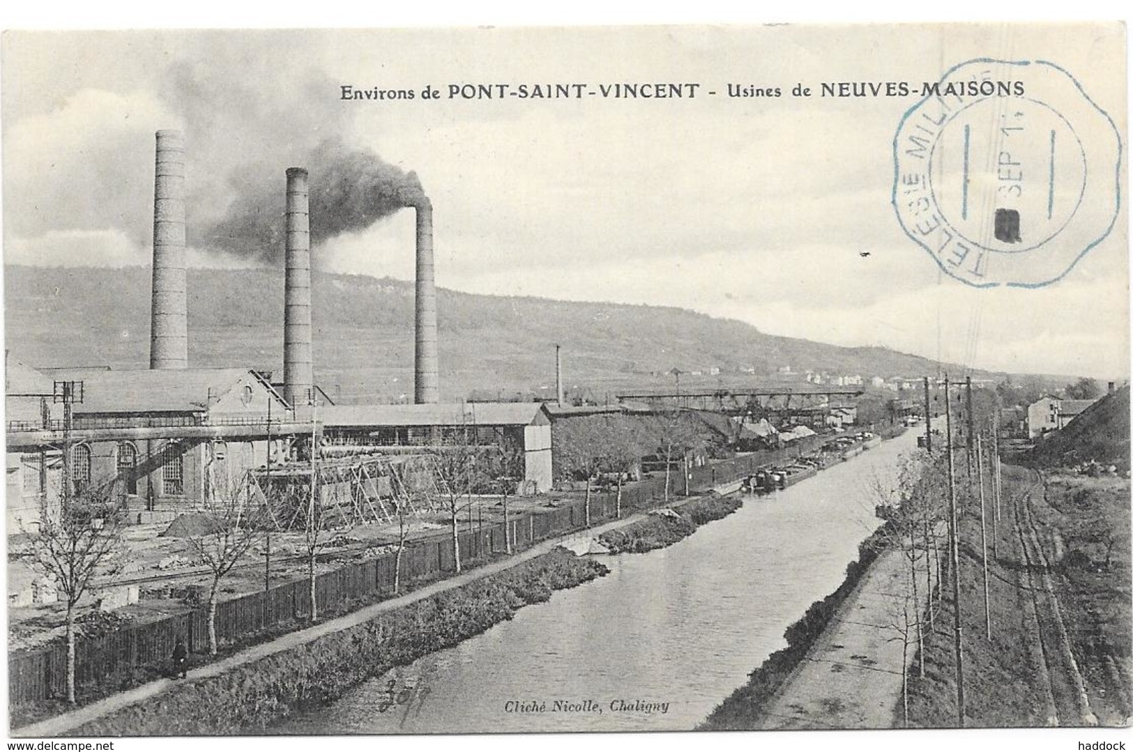 PONT SAINT VINCENT : USINES DE NEUVES MAISONS - Autres & Non Classés