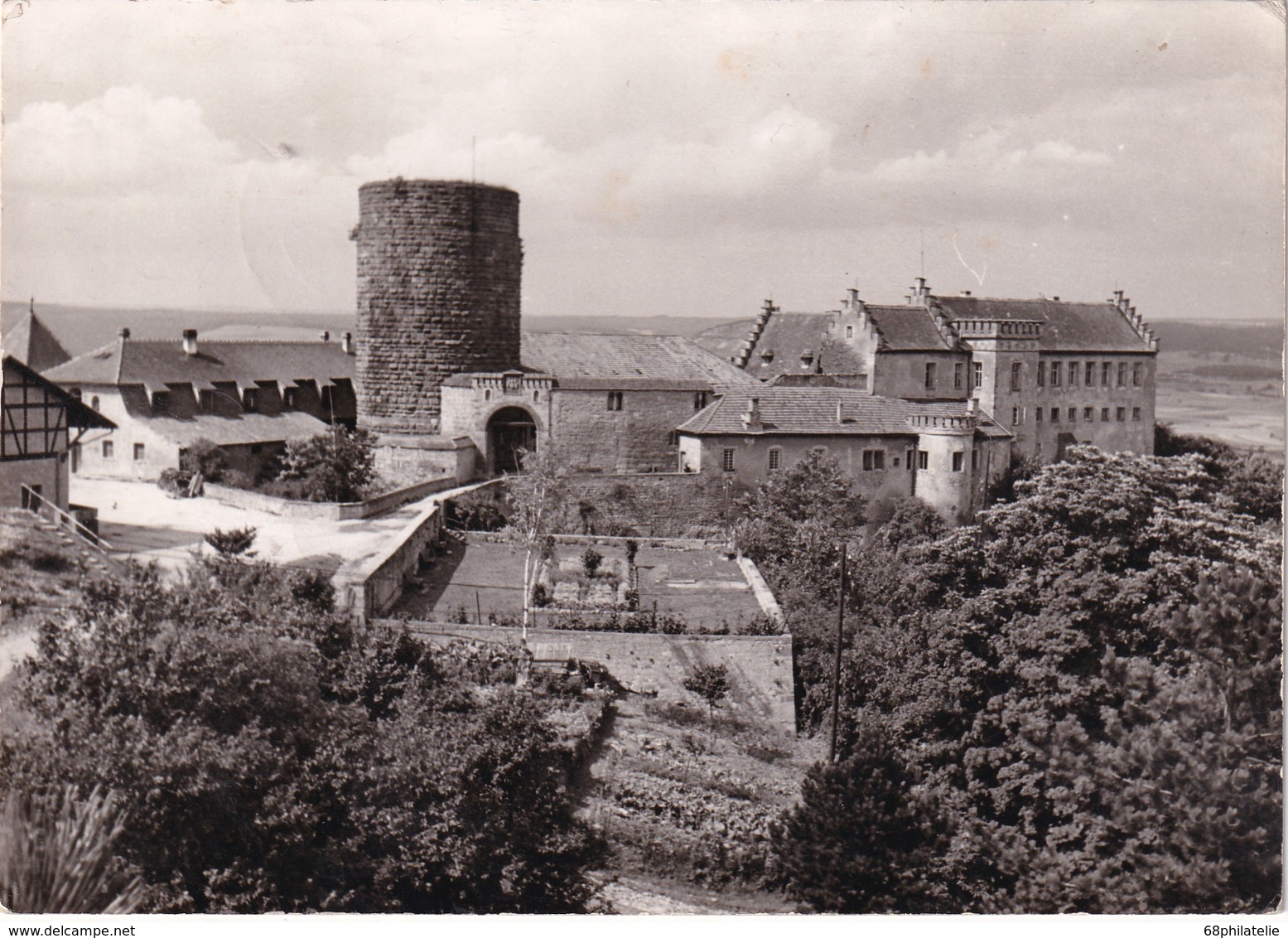 ALLEMAGNE 1957 CARTE POSTALE DE HAMMELBURG - Hammelburg