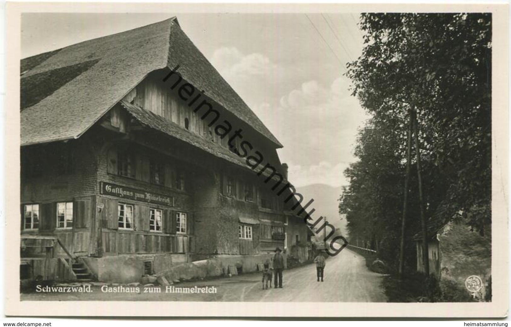 Kirchzarten - Gasthaus Zum Himmelreich - Foto-AK - Kirchzarten