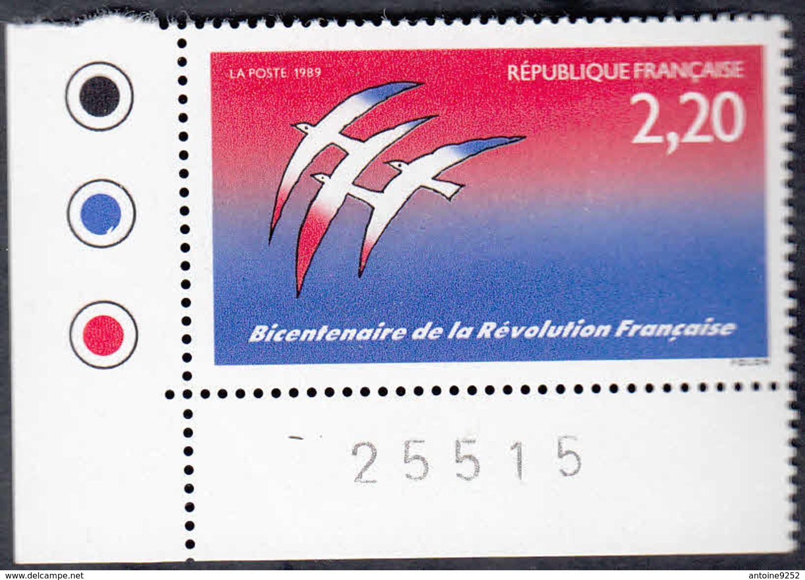 Bicentenaire De La Révolution Française - Unused Stamps