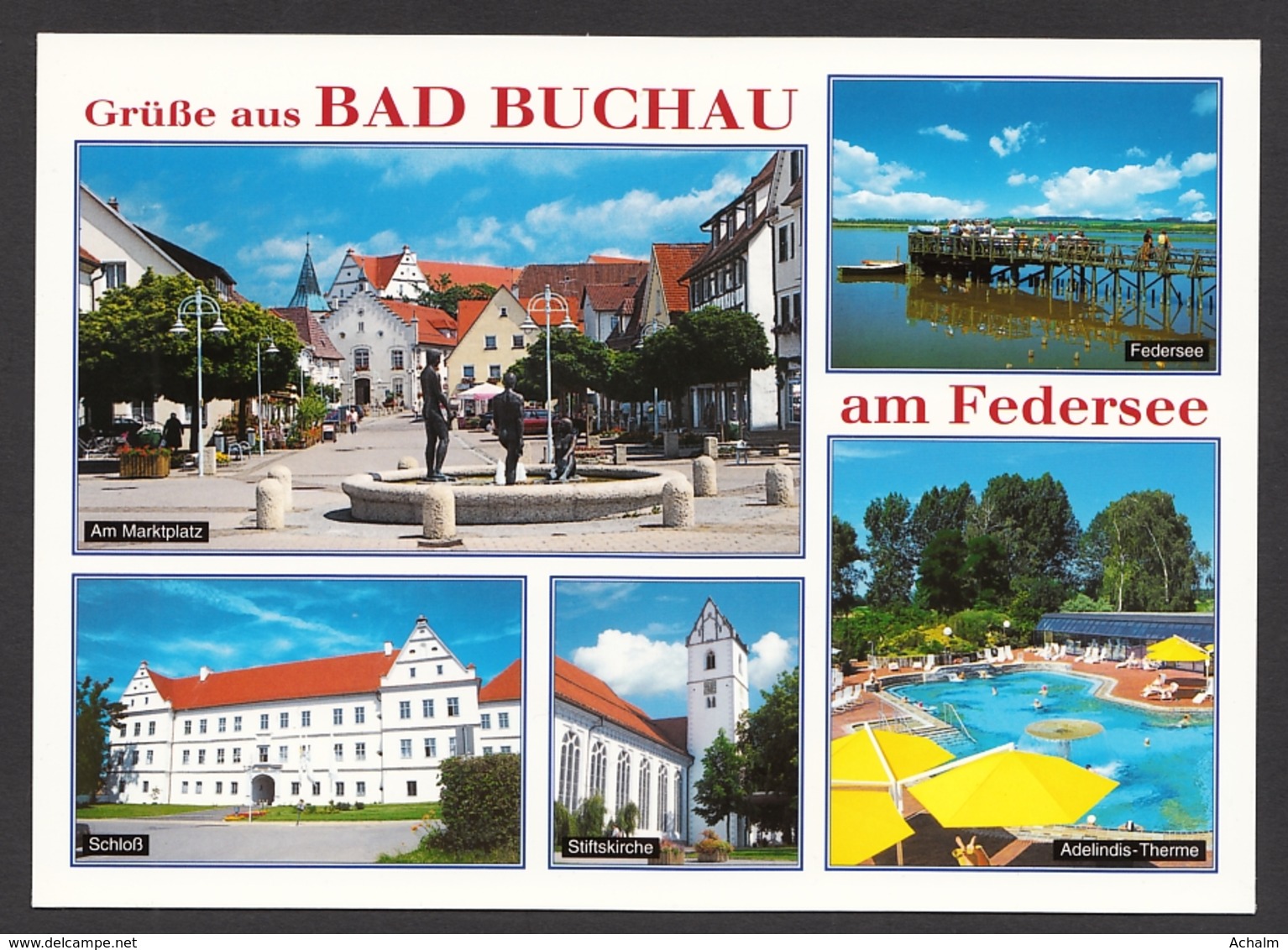 Bad Buchau Am Federsee - 5 Ansichten - Bad Buchau