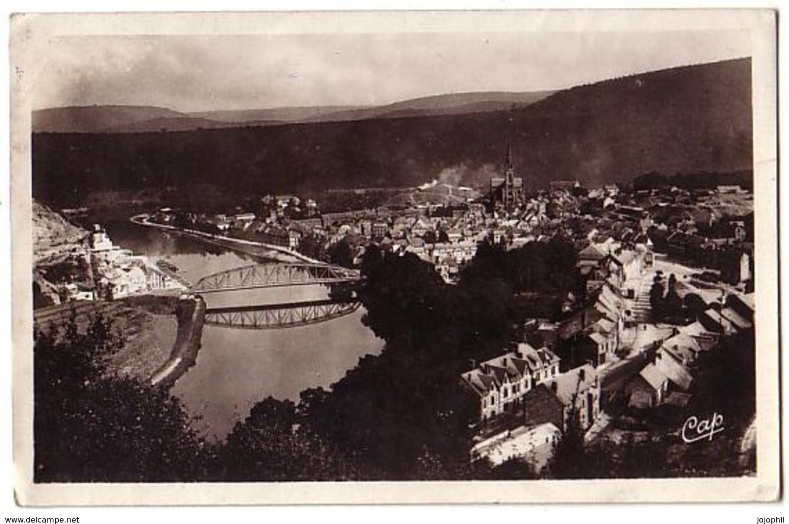 Fumay - Vue Générale E La Ville- écrite - Cap - Fumay