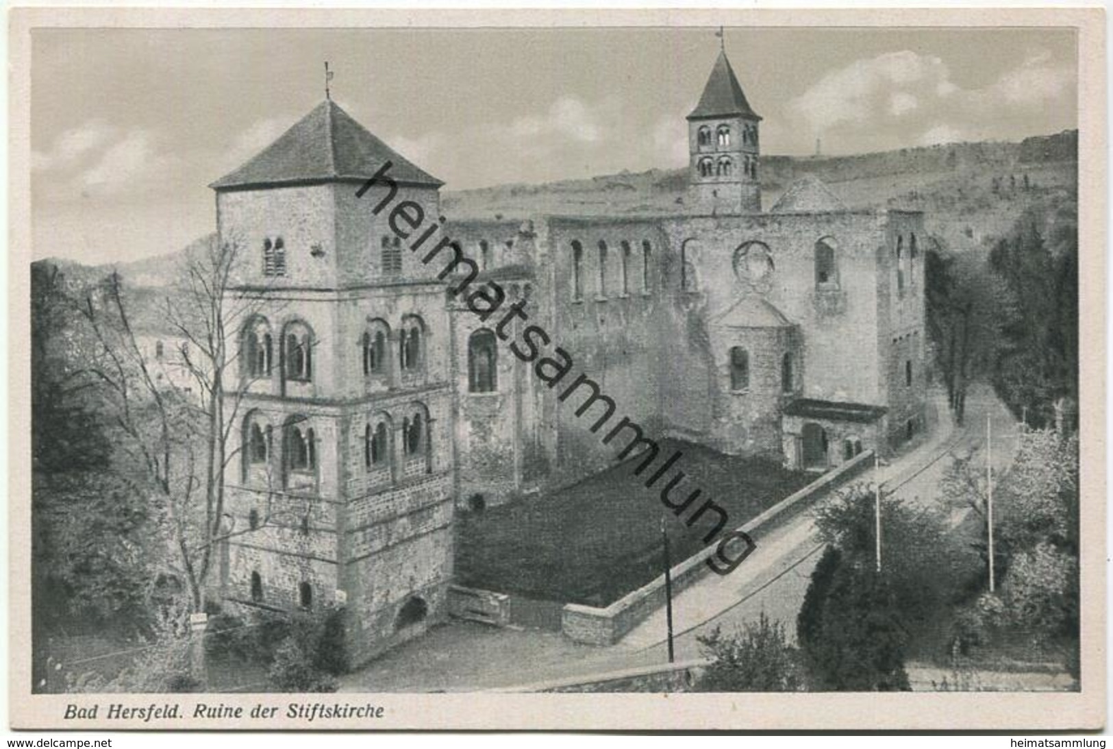 Bad Hersfeld - Ruine Der Stiftskirche - Bad Hersfeld