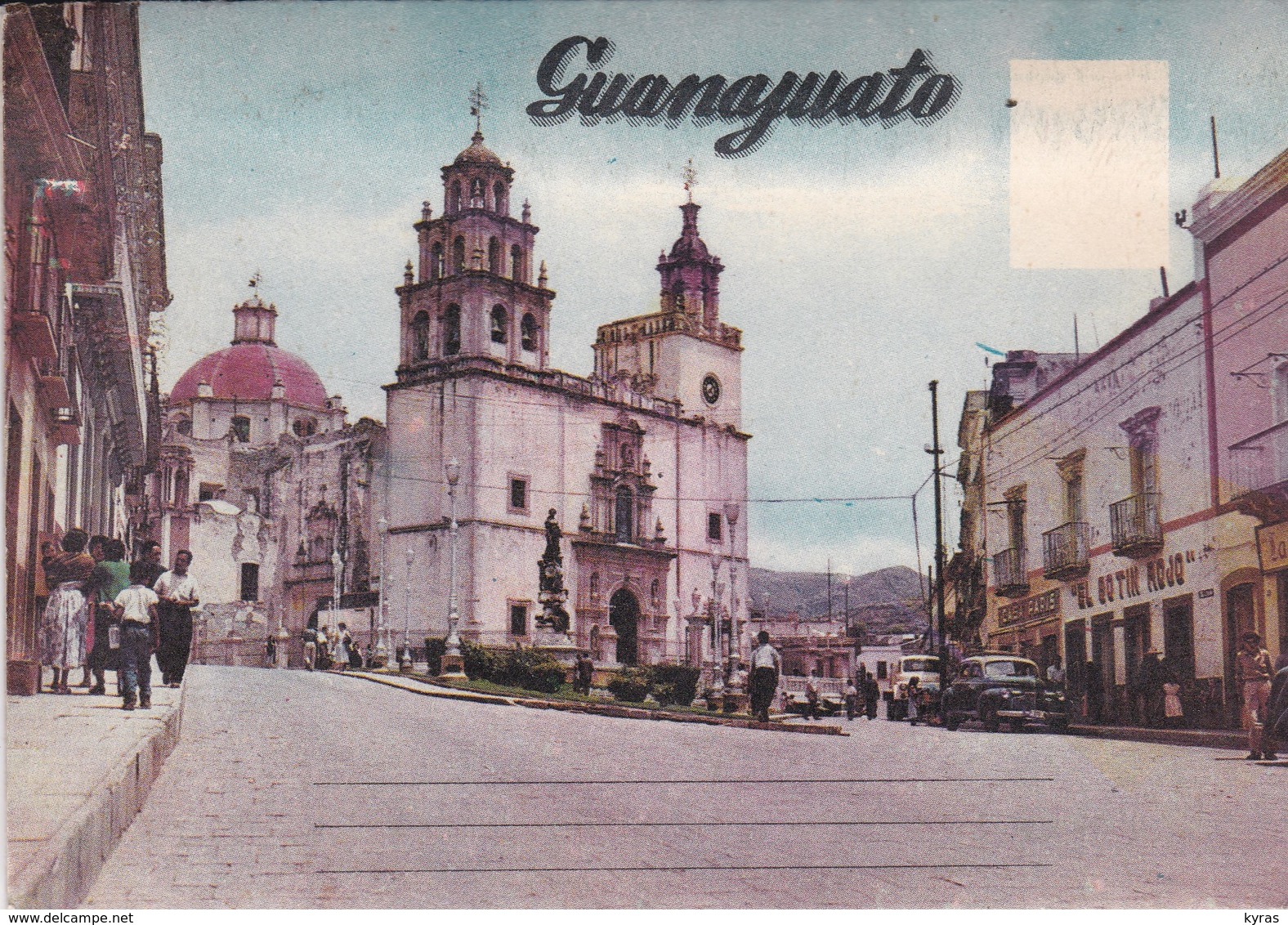 MEXIQUE . GUANAJUATO Carte-Lettre Dépliant 18 Vues 9x14 - Mexico