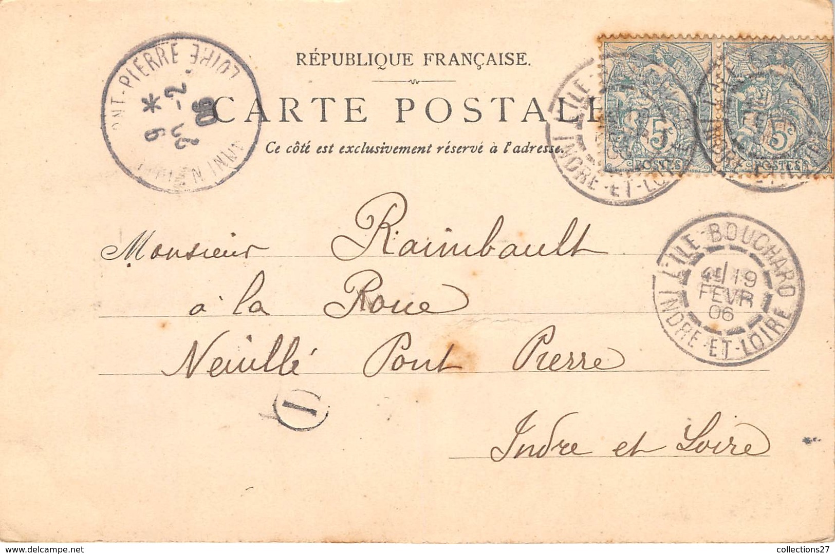 75-PARIS-TOUR EIFFEL-EXPOSITION UNIVERSELLE DE PARIS 1900 VUE GENERALE PRISE DU TROCADERO - Tour Eiffel