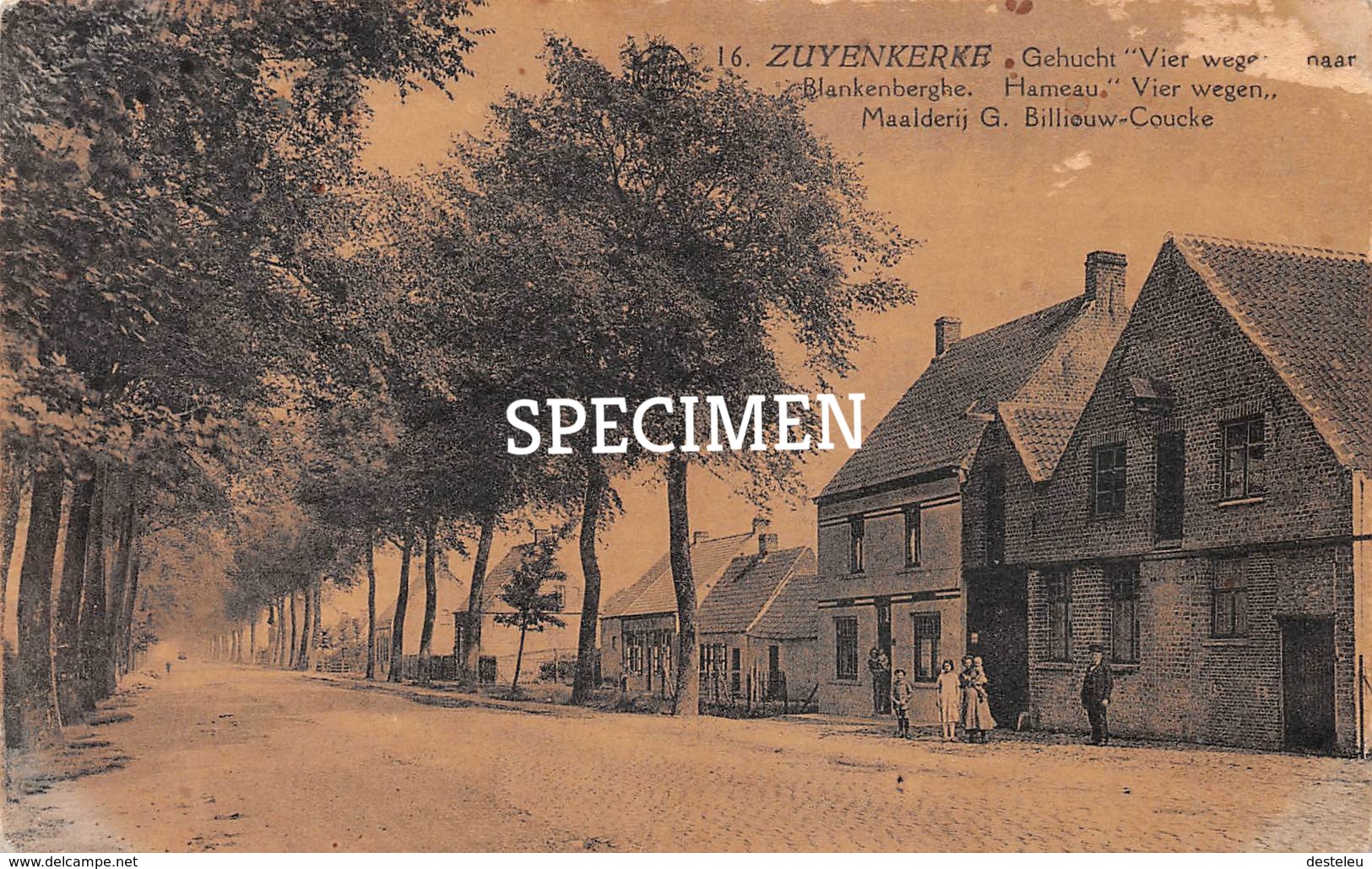 16 Gehucht Vierwegen Naar Blankenberge - Maalderij G. Billiouw-Coucke - Zuienkerke Kopie? - Zuienkerke