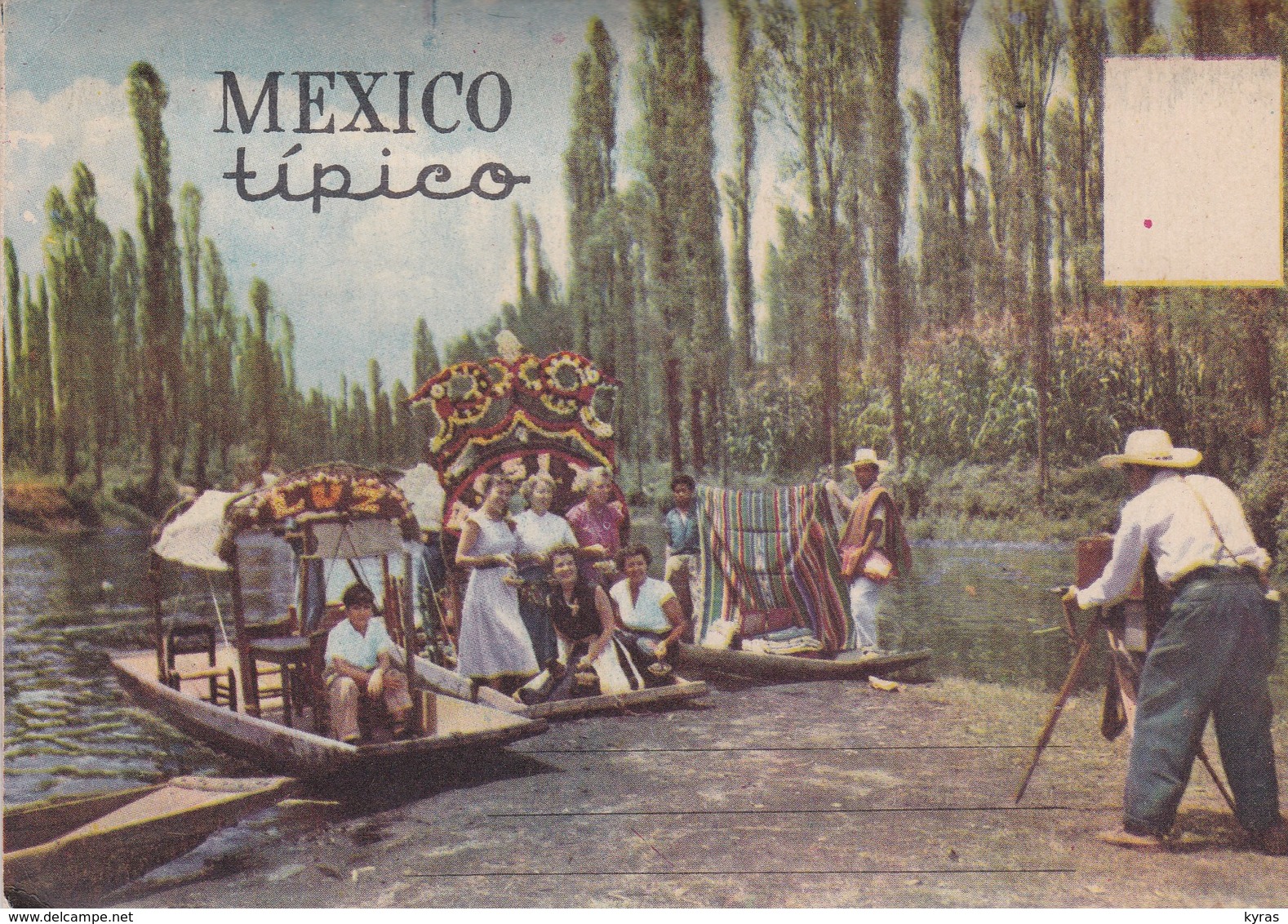 MEXIQUE. MEXICO Tipico .Carte-Lettre Dépliant 18 Vues 10x15 - Mexico