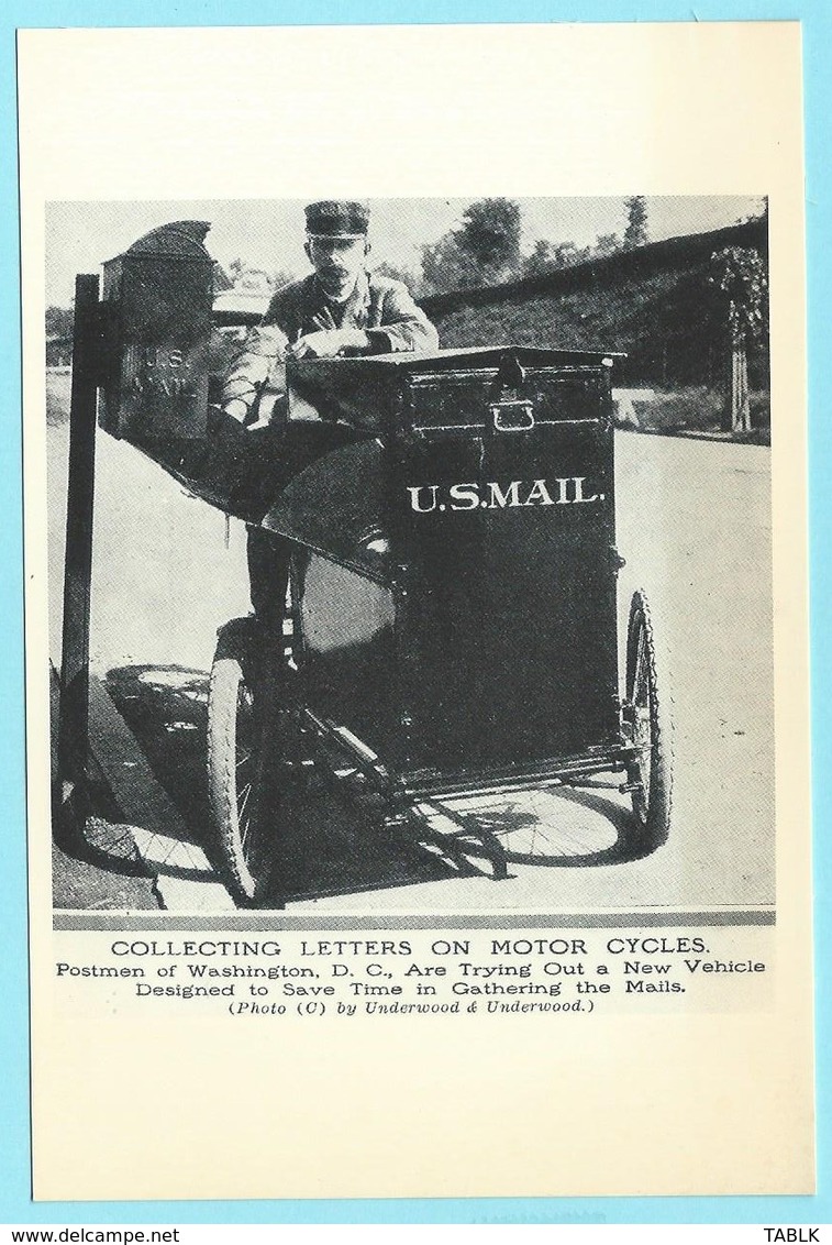 1067 - USA - NATIONAL POSTAL MUSEUM - US MAIL MOTOR CYCLE - Poste & Facteurs