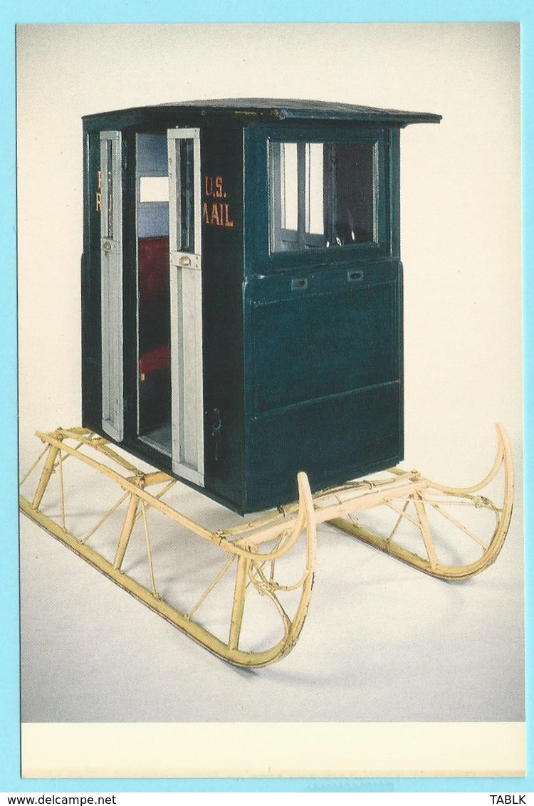 1068 - USA - NATIONAL POSTAL MUSEUM - RURAL FREE DELIVERY SLED - Poste & Facteurs