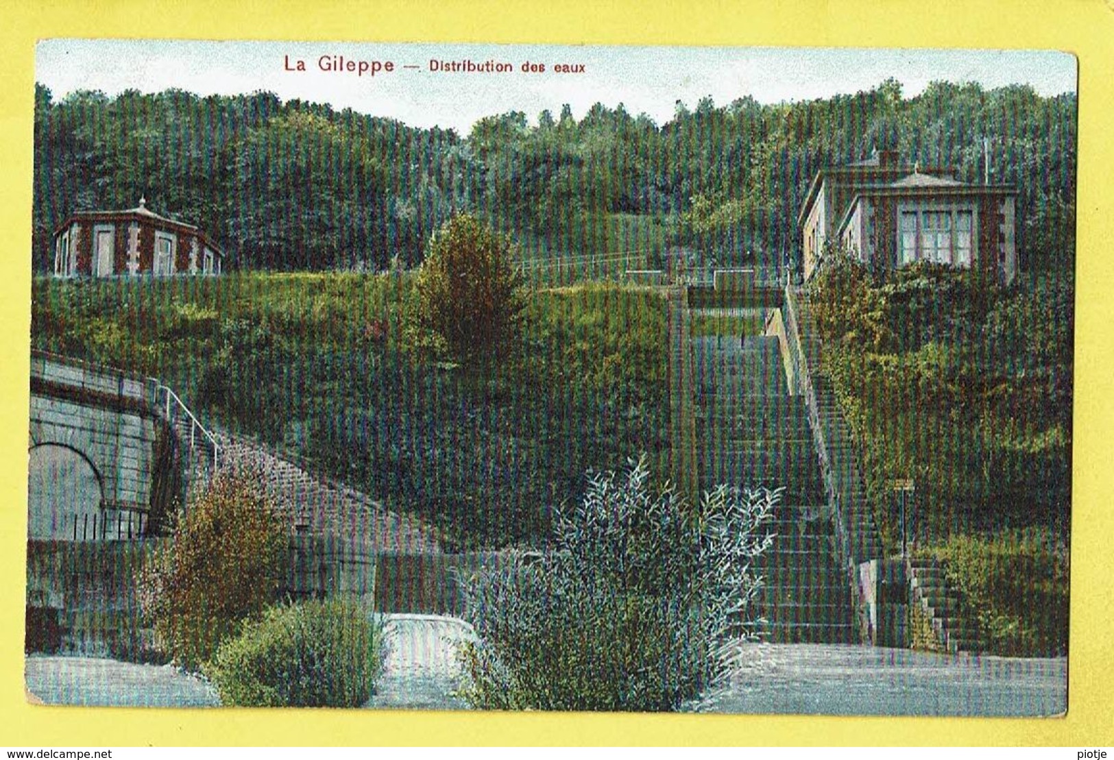 * Gileppe (Liège - Luik - La Wallonie) * (Dr. Trenkler Co, Gil 18) Barrage De La Gileppe, Distribution Des Eaux, Stuwdam - Gileppe (Barrage)