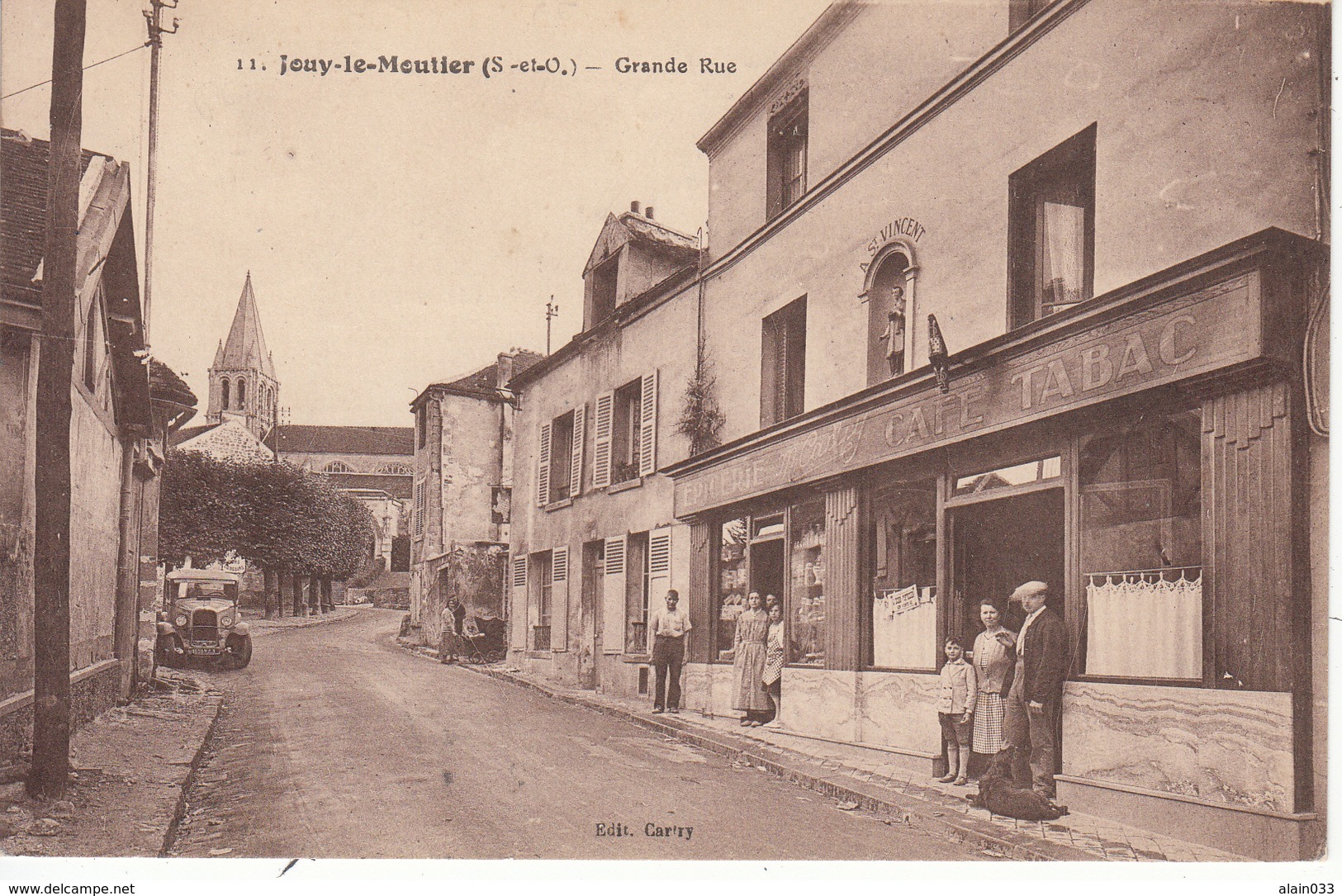95 JOUY Le MOUTIER Grande Rue, Commerce - Jouy Le Moutier