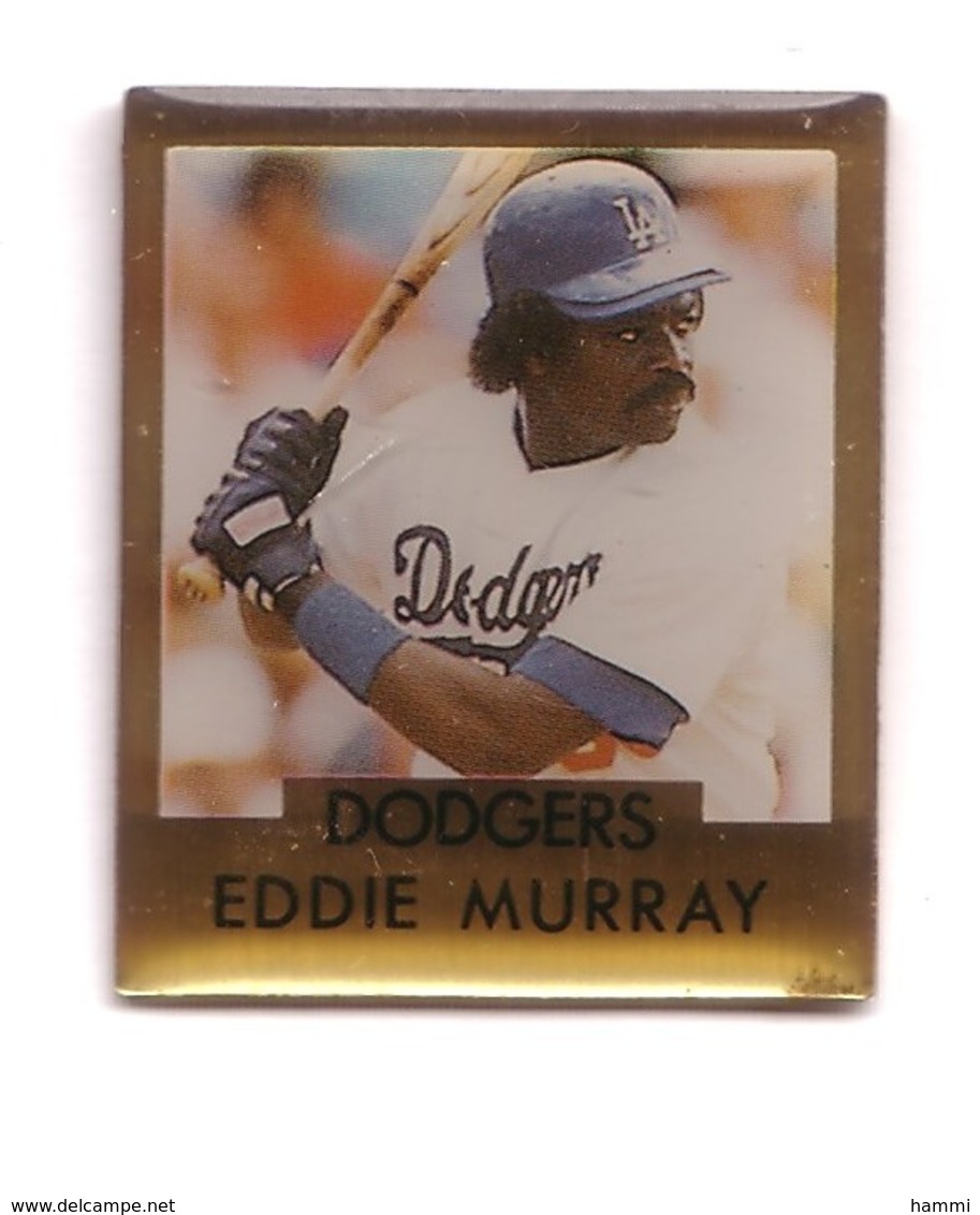 AA309 Pin's Base Ball Baseball Dodgers Eddie Murray  Achat Immédiat - Baseball