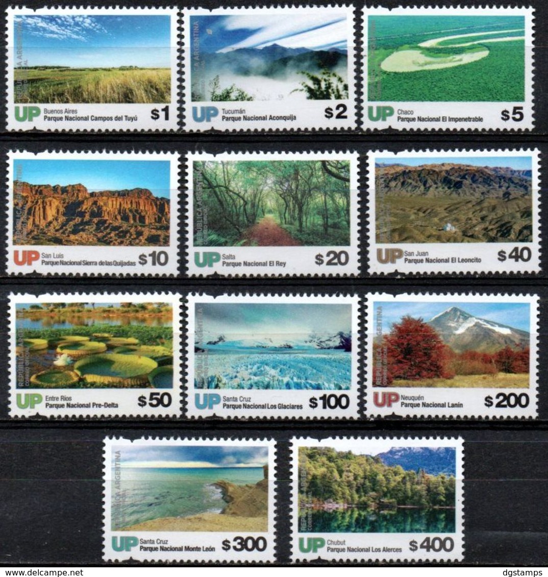 Argentina 2019 ** Sellos Para Unidades Postales: Paisajes De Parques Nacionales. - Unused Stamps