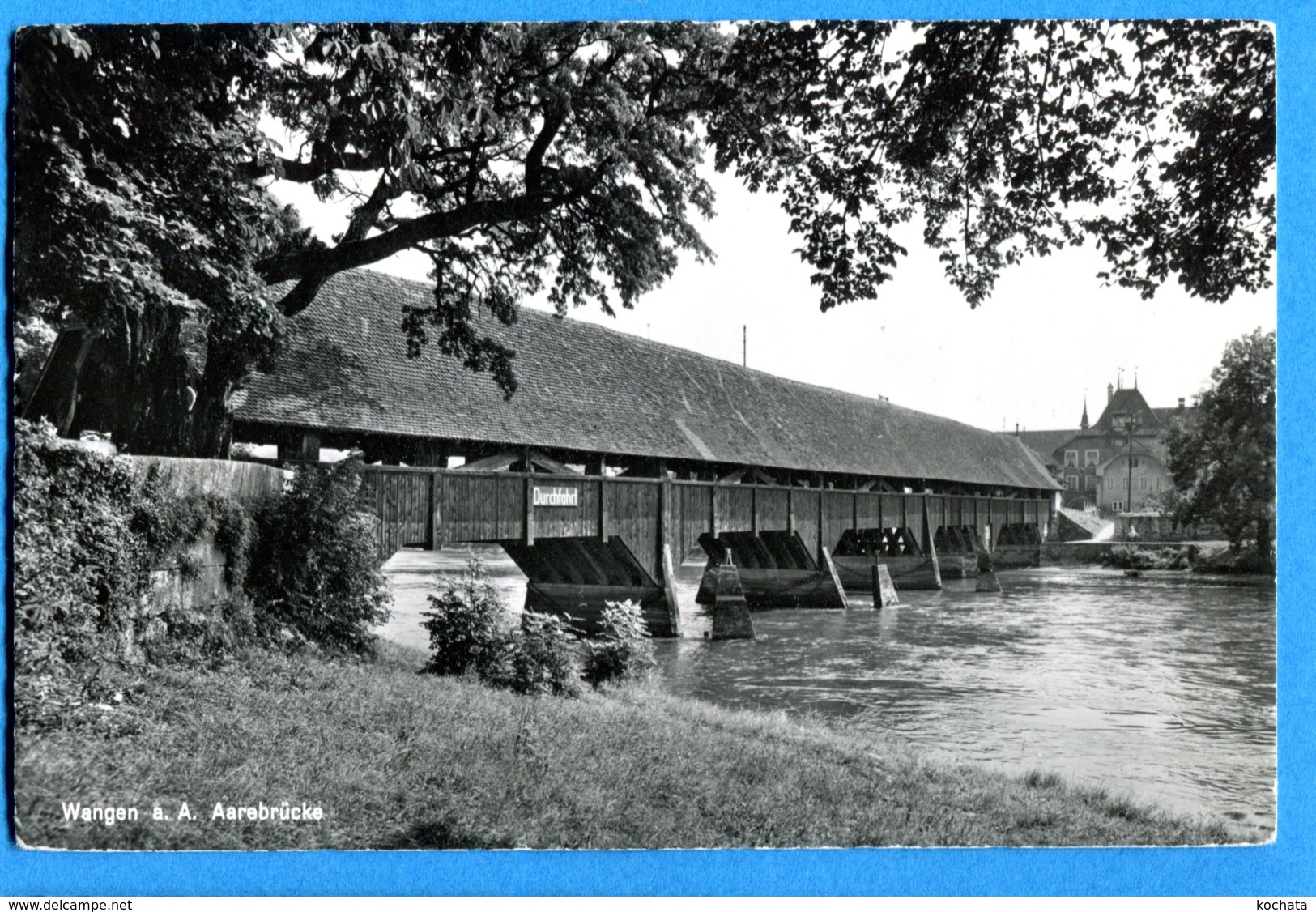 NY205, Wangen An AAre, 1169, Photoglob - Wehrli , Circulée 1962 - Wangen An Der Aare